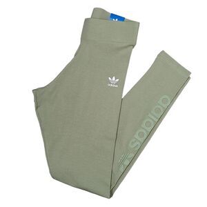 NWT Adidas Women's XS Originals Vocals Green Leggings